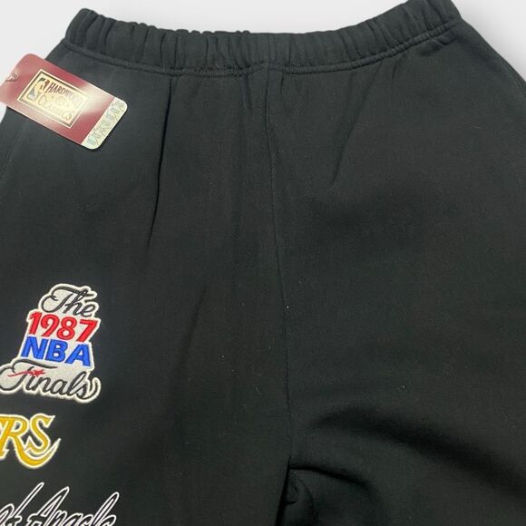 MITCHELL & NESS Los Angeles Lakers Champ City 1987 NBA Finals Sweatpants size S - Picture 7 of 11
